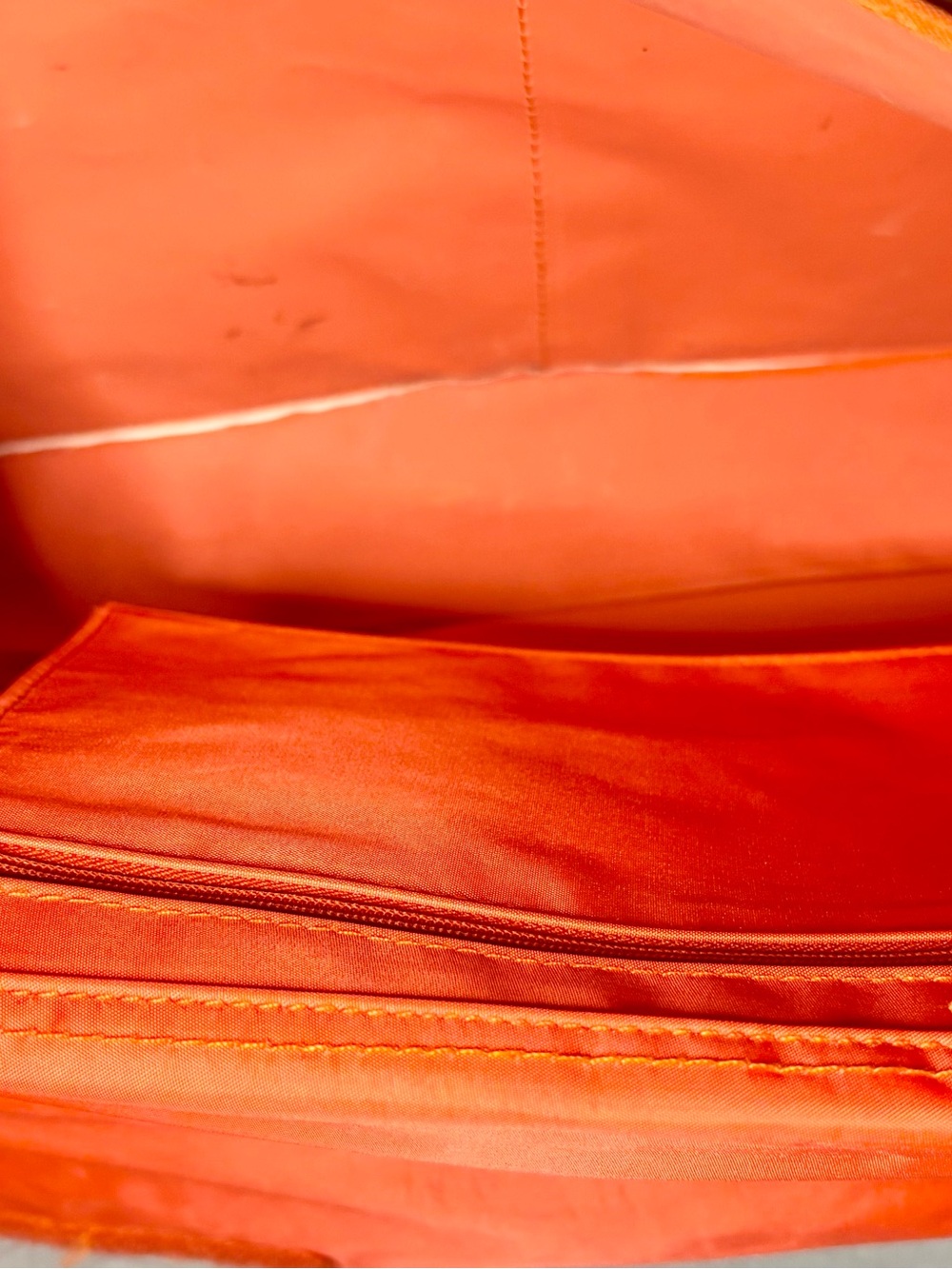 Busquets by Busquets Messenger Bag Cherry Bird Cottagecore Kawaii Y2K Orange - Picture 5 of 11